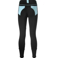 P3-Wear Rijbroek Dames Zwart&Aqua - Ruiterkleding