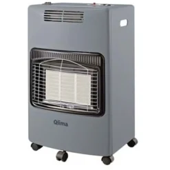 Qlima Gaskachel Gh959rf - Verwarming - 42x36.5x73 cm 11 kg Grijs 5.9 kWatt
