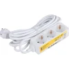 Q-Link Stekkerdoos 3v - Elektra - 5 m Wit