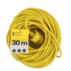 Q-Link Verlengsnoer 2x1.5mm - Elektra - 30 m Geel