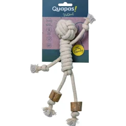 Quapas! Hondenspeeltje Koffiehout Pupa - Hondenspeelgoed - 34x26 cm
