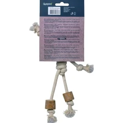 Quapas! Hondenspeeltje Koffiehout Pupa - Hondenspeelgoed - 34x26 cm