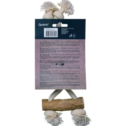 Quapas! Hondenspeeltje Koffiehout Canape - Hondenspeelgoed - 38x12 cm