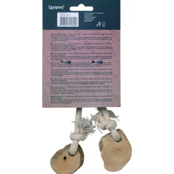 Quapas! Hondenspeeltje Koffiehout Bouncy - Hondenspeelgoed - 28x15 cm