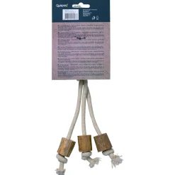 Quapas! Hondenspeeltje Koffiehout Tripple - Hondenspeelgoed - 46x12 cm