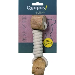Quapas! Hondenspeeltje Koffiehout Twist - Hondenspeelgoed - 24x6 cm