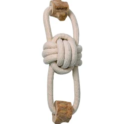 Quapas! Hondenspeeltje Koffiehout Pullbear - Hondenspeelgoed - 30x10 cm