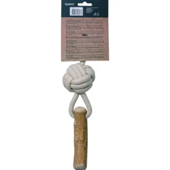 Quapas! Hondenspeeltje Koffiehout Shoot - Hondenspeelgoed - 53x10 cm