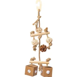 Quapas! Rodent Toy Kapok Mobile - Speelgoed - 11x4x34 cm per stuk