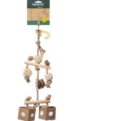 Quapas! Rodent Toy Kapok Mobile - Speelgoed - 11x4x34 cm per stuk