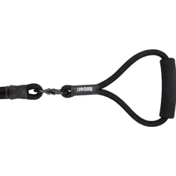 Rebelpetz Duo Looplijn - Hondenriem - 140 cm Zwart Large