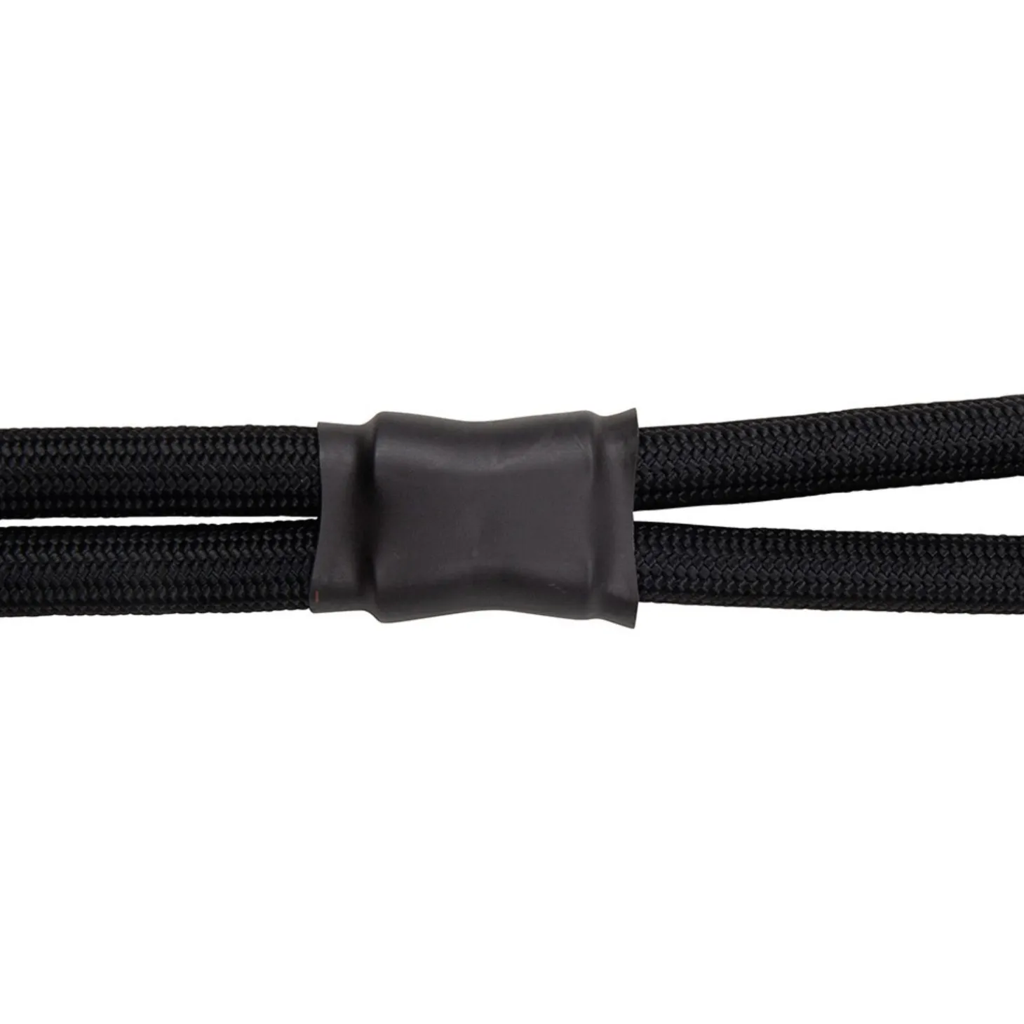 Rebelpetz Duo Looplijn - Hondenriem - 140 cm Zwart Large