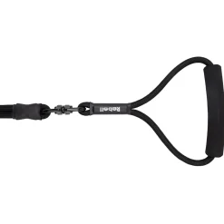 Rebelpetz Duo Looplijn - Hondenriem - 140 cm Zwart Small