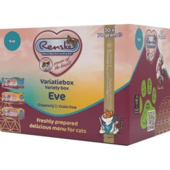Renske Variatie Box Eve - Kattenvoer - Tonijn Kip Konijn 30x70 g Paté