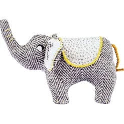 Resploot Olifant - Hondenspeelgoed - 22x5x17 cm Multi-Color