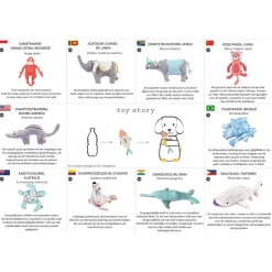 Resploot Walvishaai - Hondenspeelgoed - 27x18x7 cm Multi-Color