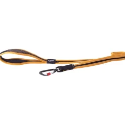 Rogz Air Tech Lijn Zwart&Oker - Hondenriem