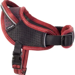 Rogz Air Tech Sport Tuig Zwart&Donkerrood - Hondenharnas