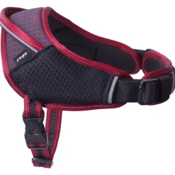 Rogz Air Tech Sport Tuig Zwart&Donkerrood - Hondenharnas