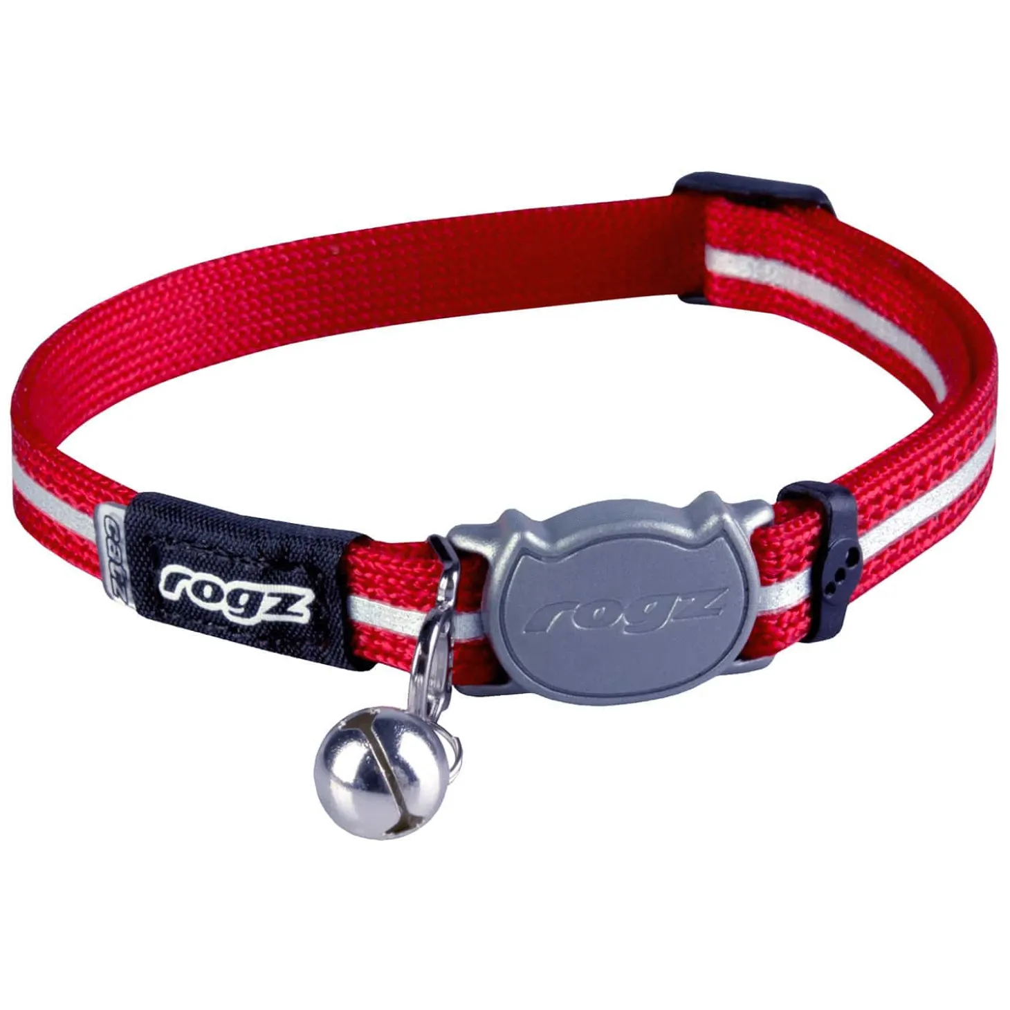 Rogz Alleycat Halsband Rood - Kattenhalsband