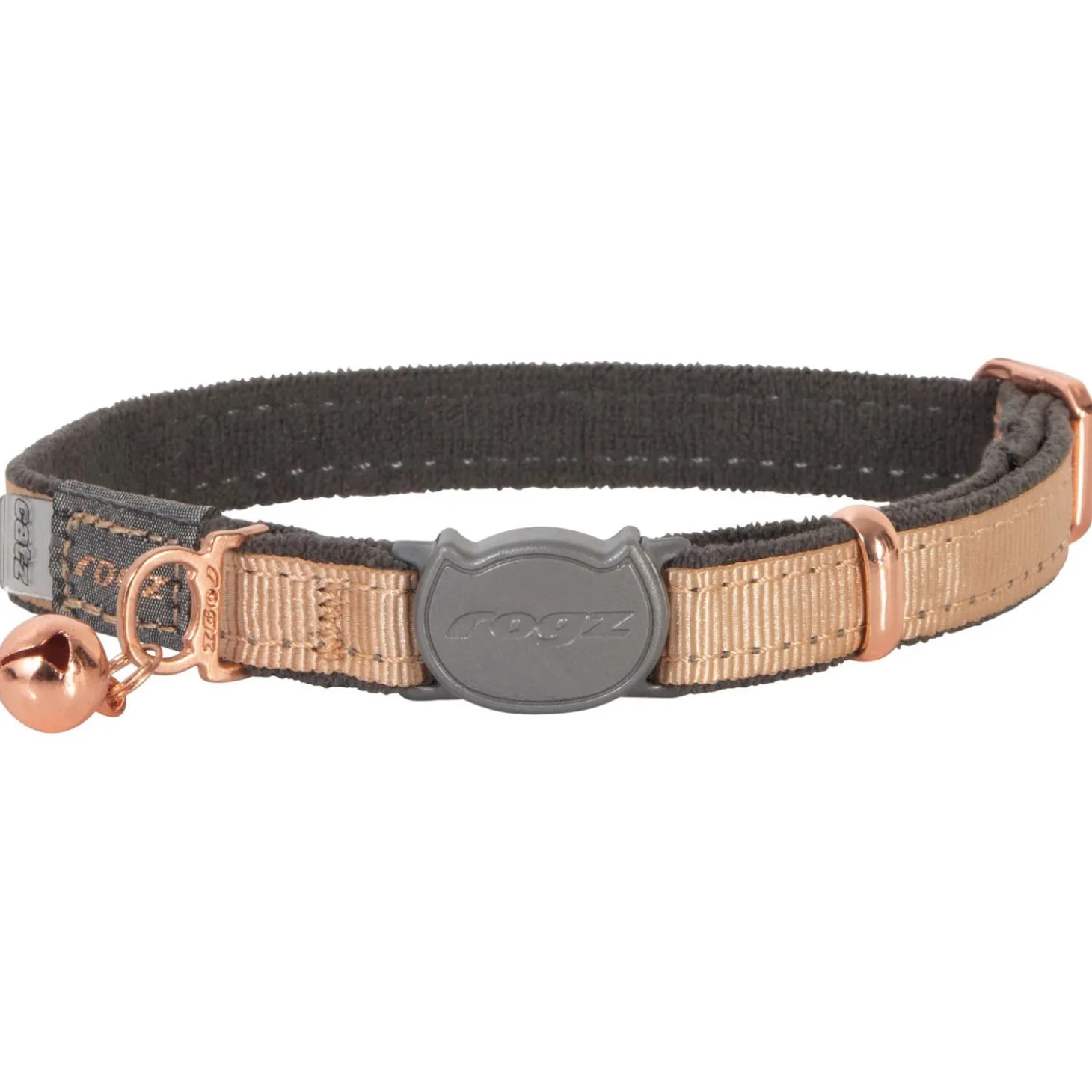 Rogz Catz Urbancat Halsband Goudkoorts - Kattenhalsband