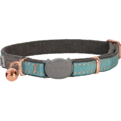 Rogz Catz Urbancat Halsband Turkoois Maan - Kattenhalsband
