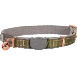 Rogz Catz Urbancat Halsband Olijf Twist - Kattenhalsband
