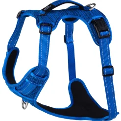 Rogz Explore Tuig Gevoerd Blauw - Hondenharnas