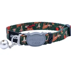 Rogz Fusioncat Halsband - Kattenhalsband - Groen S