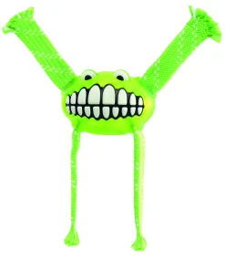 Rogz Grinz Flossy Lime - Hondenspeelgoed