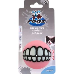 Rogz Grinz Pupz Roze - Hondenspeelgoed