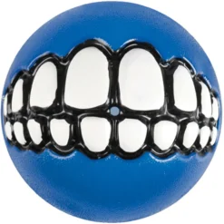 Rogz Grinz Treat Ball Medium - Hondenspeelgoed - Blauw M