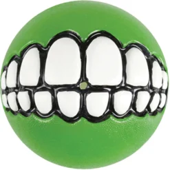 Rogz Grinz Treat Ball Medium - Hondenspeelgoed - Lime M