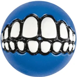 Rogz Grinz Treat Ball Small - Hondenspeelgoed - Blauw S