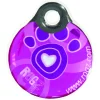 Rogz Id Tag Paw - Hondenadresdrager - Roze S