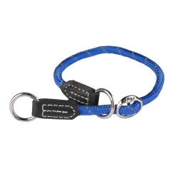 Rogz Rope Sliphalsband Blauw - Hondenhalsband