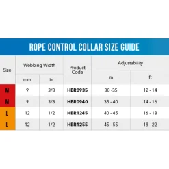 Rogz Rope Sliphalsband Zwart - Hondenhalsband