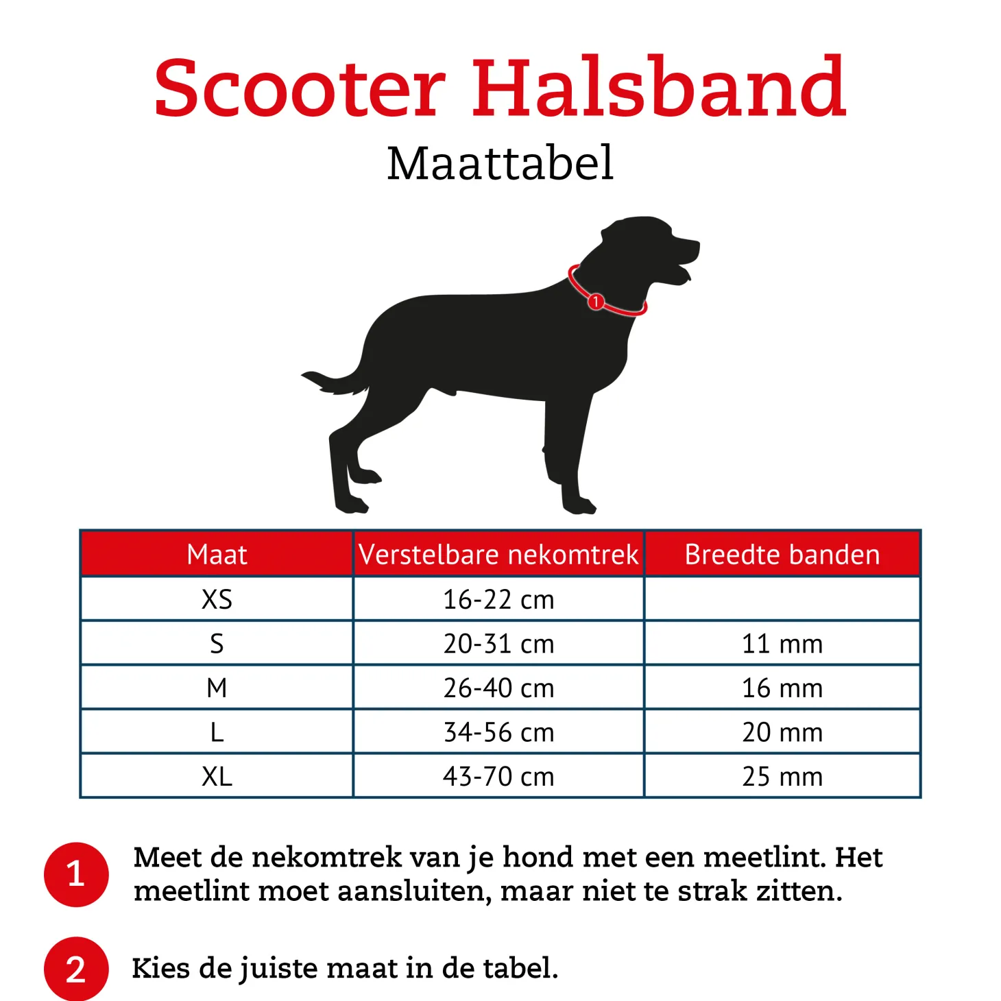 Rogz Scooter Halsband Paw - Hondenhalsband - Navy M