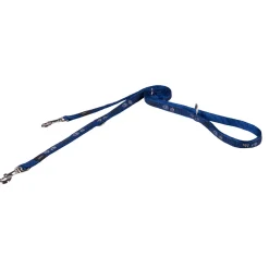 Rogz Scooter Lijn Paw - Hondenriem - Navy M