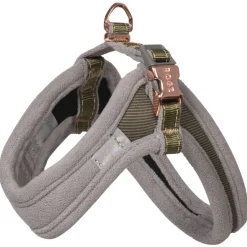 Rogz Urban Fast Fit Tuig Olijfgroen&Grijs&Rosé - Hondenharnas