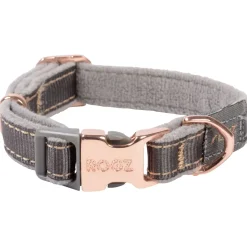 Rogz Urban Halsband Duifgrijs&Grijs&Rosé - Hondenhalsband