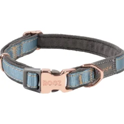 Rogz Urban Halsband Turquoise&Grijs&Rosé - Hondenhalsband
