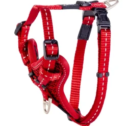 Rogz Utility Control Tuig Rood - Hondenharnas