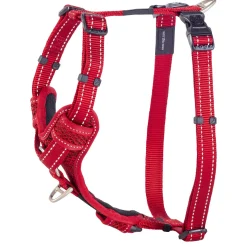 Rogz Utility Control Tuig Rood - Hondenharnas