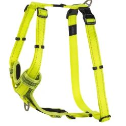 Rogz Utility Control Tuig Geel - Hondenharnas