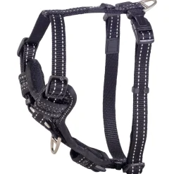 Rogz Utility Control Tuig Zwart - Hondenharnas