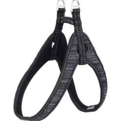 Rogz Utility Fast Fit Tuig Zwart - Hondenharnas