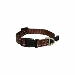 Rogz Utility Halsband Bruin - Hondenhalsband