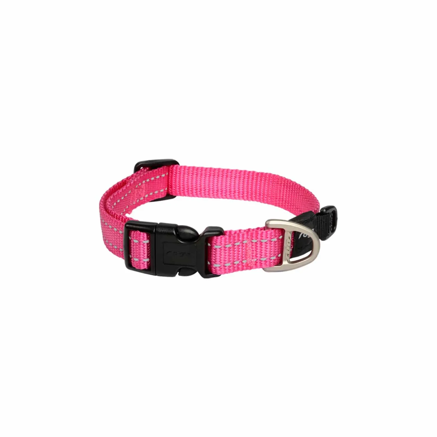 Rogz Utility Halsband Roze - Hondenhalsband