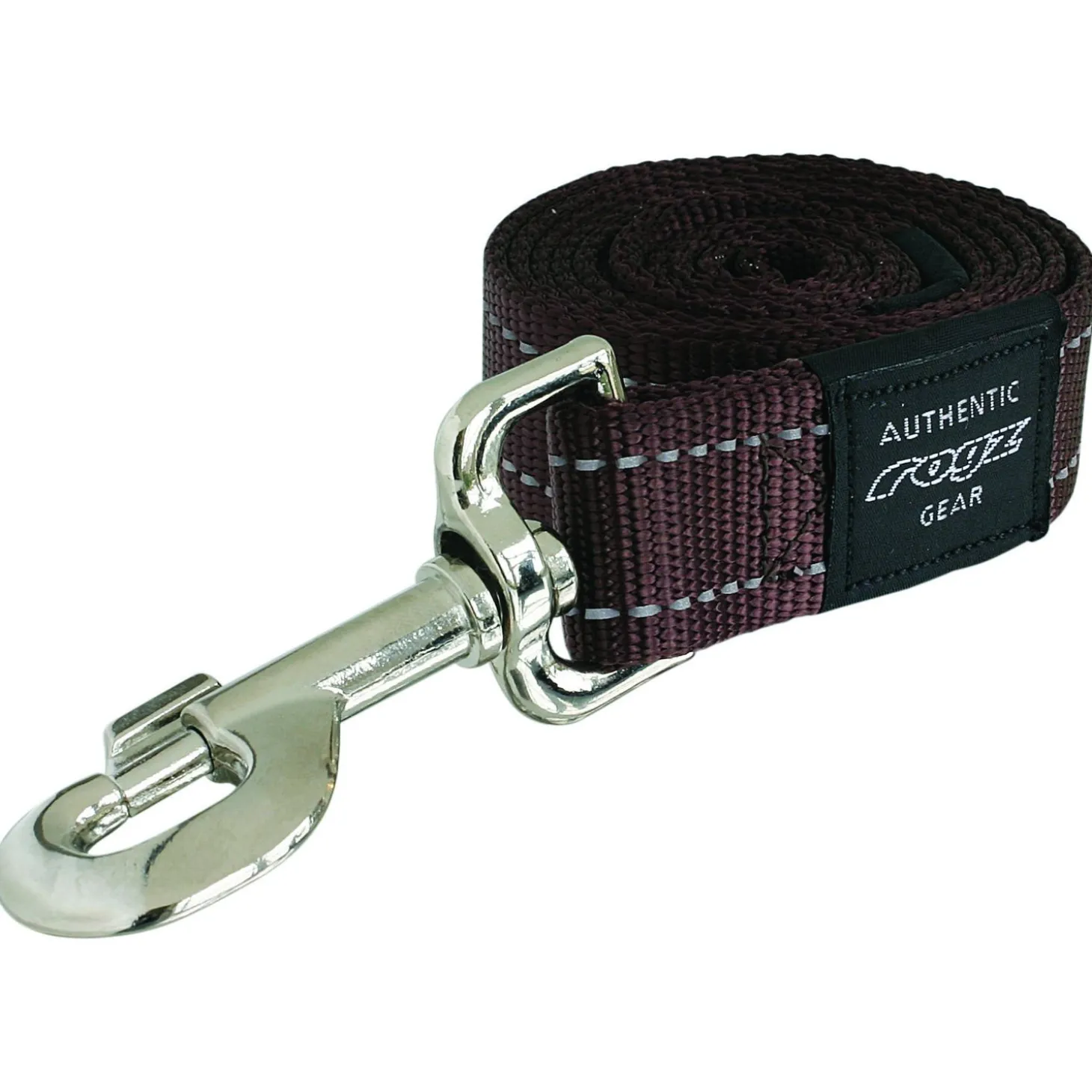 Rogz Utility Lange Lijn Bruin - Hondenriem